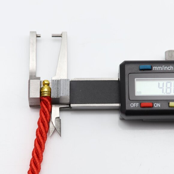 Read Choker Necklace 5mm rope Thread Choker Adjustable 13' -17' - Picture 8 of 8